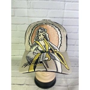 Cliff Raven Artwear Warrior Hardy Tattoo Embroidered Mesh Back Snapback Hat Cap